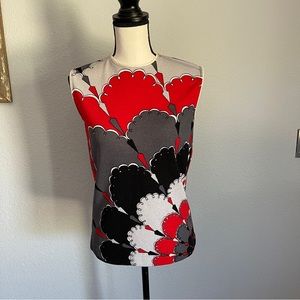1960s Vintage Zio Luigi Psychedelic Union Made Garment Tank